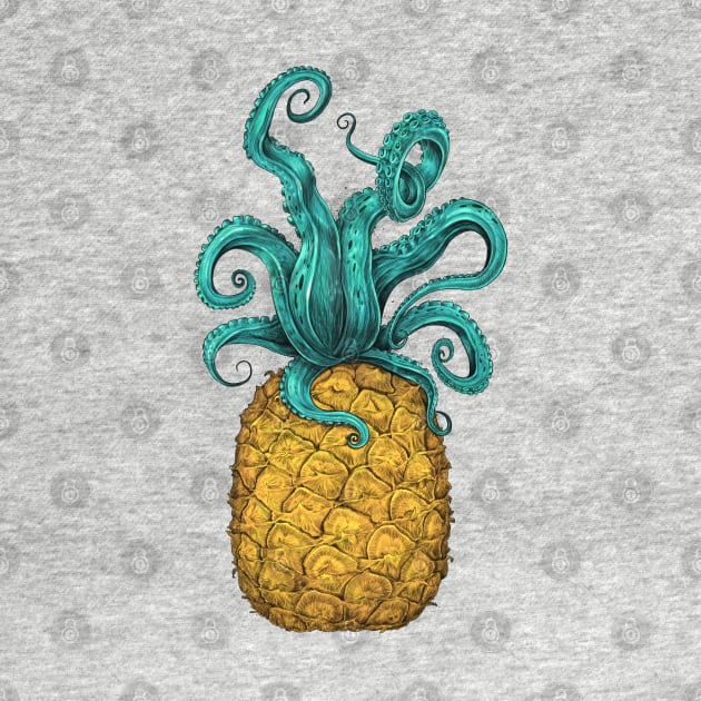 Octopus Pineapple by NikKor